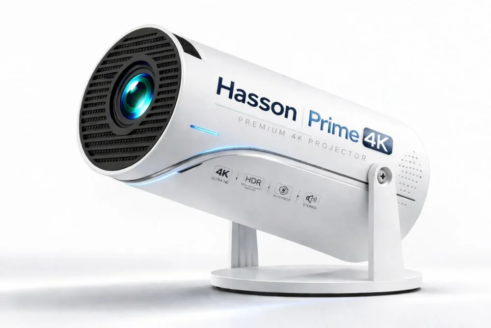 ⁦بروجكتر Hasson Prime 4K مع اشتراك حسون سنة⁩ - الصورة ⁦4⁩