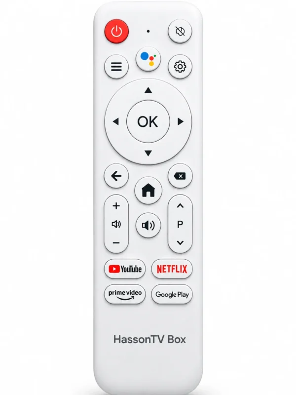 ريموت جهاز حسونTVBOX